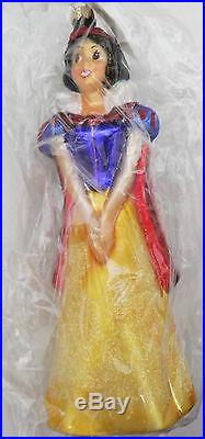 Christopher Radko Snow White Limited Edition Ornament Box Set 465/500 NIB LARGE