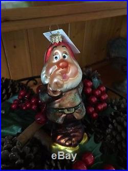 Christopher Radko Snow White and the Seven Dwarfs ornaments