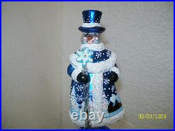 Christopher Radko Spectacular Snowman Finial/Topper 1019993