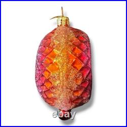 Christopher Radko Spectrum Spectacular 01-0397-0 Ornament Purple & Orange