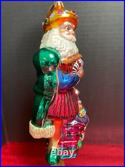 Christopher Radko St. Greensleeves Santa Through the Centuries Collection