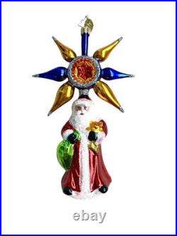 Christopher Radko Star Traveler Vintage Reflector Drop Ornament 1010588 RARE HTF