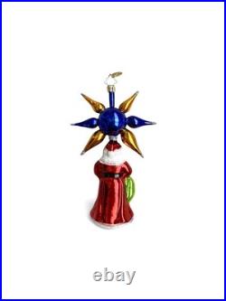 Christopher Radko Star Traveler Vintage Reflector Drop Ornament 1010588 RARE HTF