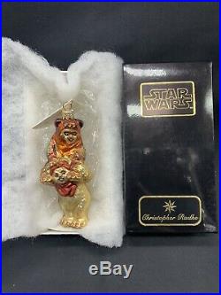 Christopher Radko Star Wars Ewoks Ewok Blown Glass Ornament 99-STW-06