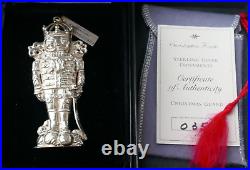 Christopher Radko Sterling Limited Edition Boxed Christmas Guard Ornament