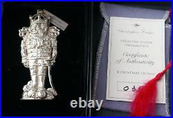 Christopher Radko Sterling Limited Edition Boxed Christmas Guard Ornament