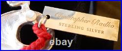 Christopher Radko Sterling Silver Winter Spirit Limited numbered Edition 1997