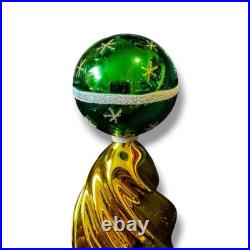 Christopher Radko Swirl Round Drop Ornament 02-0526-0