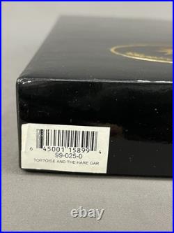 Christopher Radko TORTOISE AND THE HARE 99-025-0 Blown Glass 36 Garland withBox