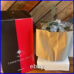 Christopher Radko Teleflora 24 Christmas Tree withMini Glass Ornaments RARE NOB