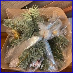 Christopher Radko Teleflora 24 Christmas Tree withMini Glass Ornaments RARE NOB