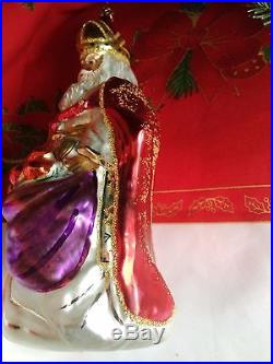 Christopher Radko The Bishop Christmas Tree Ornament St Nicholas Holiday