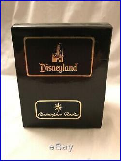 Christopher Radko. The Blue Disneyland Castle! Christmas Ornament Brand New