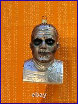 Christopher Radko The Mummy Glass Ornament Universal Monsters Halloween