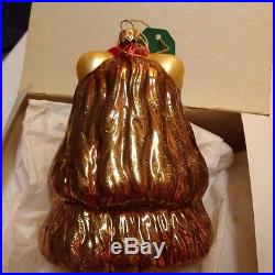 Christopher Radko The Wizard Of Oz Cowardly Lion Ornament With Tag 1997