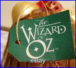 Christopher Radko The Wizard Of Oz Cowardly Lion Ornament With Tag 1997