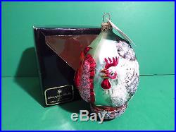 Christopher Radko Three French Hens 12 Days of Christmas Ornament Limited Ed