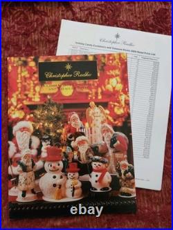 Christopher Radko Treasure Trove Of Seasonal Catalogs and Lists From 2000