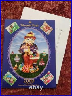 Christopher Radko Treasure Trove Of Seasonal Catalogs and Lists From 2000