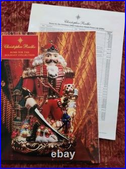 Christopher Radko Treasure Trove Of Seasonal Catalogs and Lists From 2000