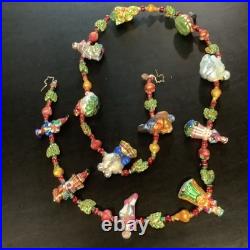 Christopher Radko Twelve Days of Christmas Glass Garland Ornament Hand Painted Christopher Radko Twelve Days of Christmas Glass Garland Ornament Hand Painted