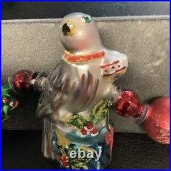 Christopher Radko Twelve Days of Christmas Glass Garland Ornament Hand Painted