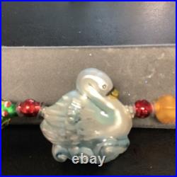 Christopher Radko Twelve Days of Christmas Glass Garland Ornament Hand Painted Christopher Radko Twelve Days of Christmas Glass Garland Ornament Hand Painted