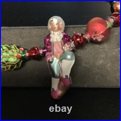 Christopher Radko Twelve Days of Christmas Glass Garland Ornament Hand Painted