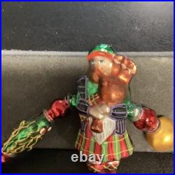 Christopher Radko Twelve Days of Christmas Glass Garland Ornament Hand Painted Christopher Radko Twelve Days of Christmas Glass Garland Ornament Hand Painted