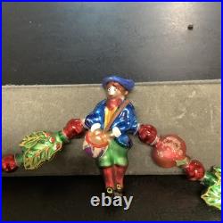 Christopher Radko Twelve Days of Christmas Glass Garland Ornament Hand Painted