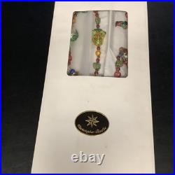 Christopher Radko Twelve Days of Christmas Glass Garland Ornament Hand Painted Christopher Radko Twelve Days of Christmas Glass Garland Ornament Hand Painted