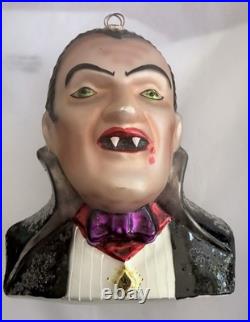 Christopher Radko Universal Studios Monster Dracula ornament 1997 collection