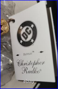 Christopher Radko Vintage Batman Ornament Limited Edtion 1872/7500 Nib Ext Rare Christopher Radko Vintage Batman Ornament Limited Edtion 1872/7500 Nib Ext Rare