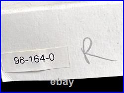 Christopher Radko Vintage Case of 12 OAK Leaf / Mini Oak Frost/RED NIB RARE