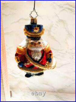 Christopher Radko Vintage Christmas Ornaments, Lot of 5