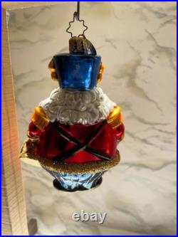 Christopher Radko Vintage Christmas Ornaments, Lot of 5