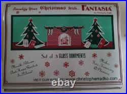 Christopher Radko Vintage Christmas Ornaments Set of 3