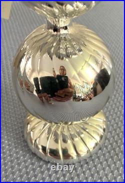 Christopher Radko Vintage Rare Silver Filial Stand 13 inches high New with tags