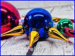 Christopher Radko Vintage Reflector Finial 00-500-0 17 Glass Tree Topper Rare