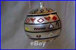 Christopher Radko Vintage SIGNED And Hand Painted Ball Ornament