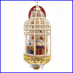 Christopher Radko WINTER ARBORETUM Glass Ornament Christmas Tree 1018557