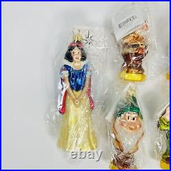 Christopher Radko Walt Disney Snow White Seven Dwarfs 1997 Box New 150/1000 LE
