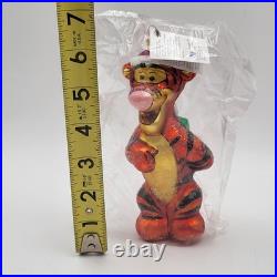 Christopher Radko Walt Disney Tigger Christmas Ornament New Read