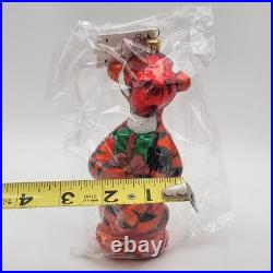 Christopher Radko Walt Disney Tigger Christmas Ornament New Read