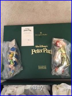 Christopher Radko Walt Disneys Peter Pan Ornaments Boxed Set