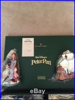 Christopher Radko Walt Disneys Peter Pan Ornaments Boxed Set