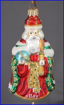 Christopher Radko Westminster Santa Ornament 1995 95-189-0 Red 4