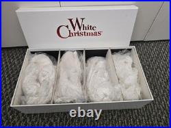Christopher Radko White Christmas Movie Ornament Set- all 4 in Original Box RARE