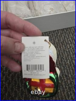 Christopher Radko White Christmas Movie Ornament Set- all 4 in Original Box RARE