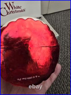 Christopher Radko White Christmas Movie Ornament Set- all 4 in Original Box RARE Christopher Radko White Christmas Movie Ornament Set- all 4 in Original Box RARE